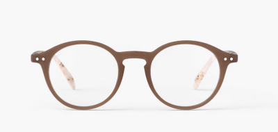 #D Light Marble Lesebrille modell d braunes gestell