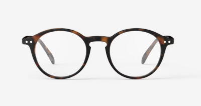 #D Tortoise Lesebrille Modell D in braun schwarz