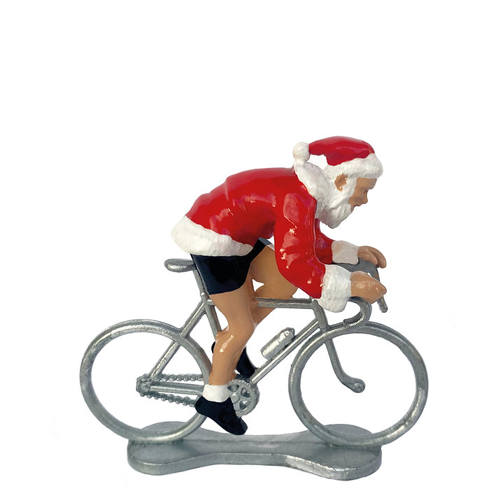 Fahrradfahrer santaclaus Fahrradfahrer santa claus
