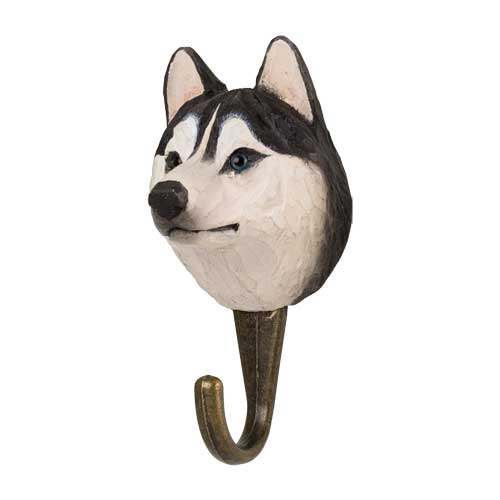 Kleiderhaken Sibirischer Husky - Hook Siberian Husky Kleiderhaken Sibirischer Husky - Hook Siberian Husky