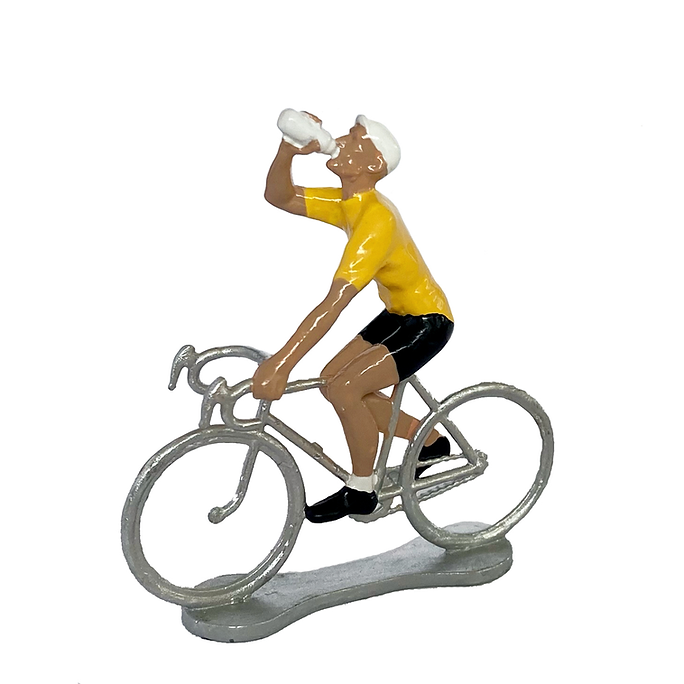 Fahrradfahrer trinker tour de france