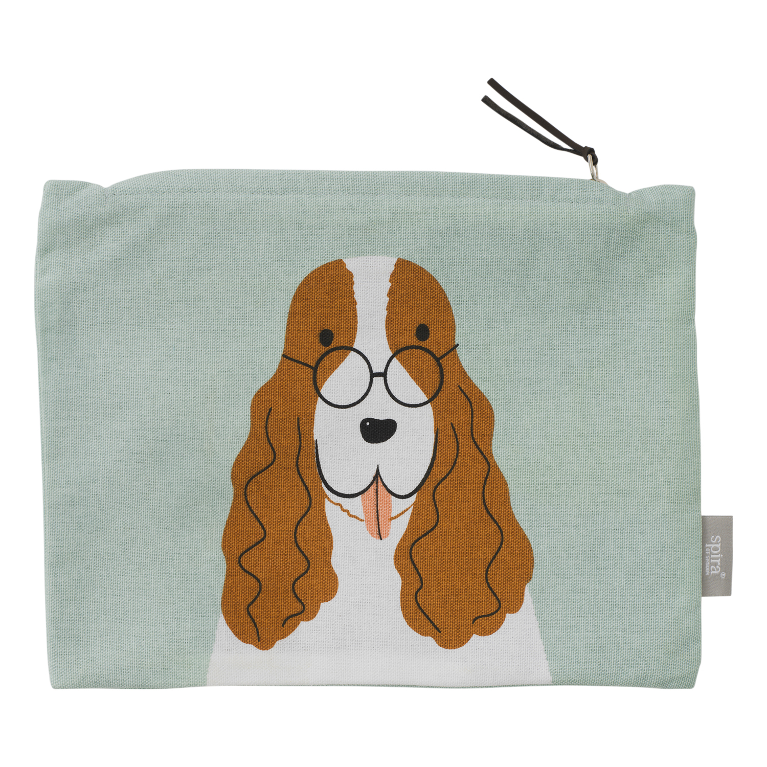 tuerkiese toiletry bag mit hundemotiv