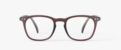 #E Old Leather Lesebrille model E weinrotes gestell
