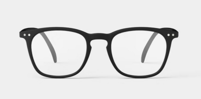 #E Black Lesebrille mit Schwarzem rahmen
