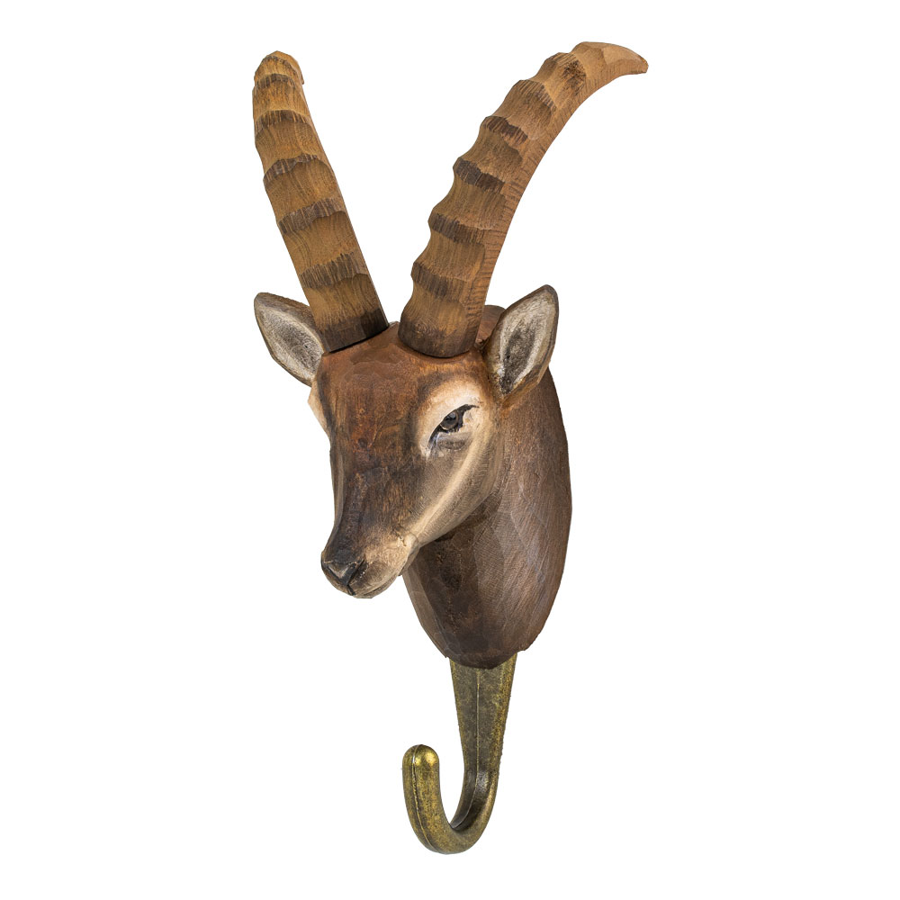 Kleiderhaken Alpinsteinbock - Hook Ibex Kleiderhaken Alpinsteinbock - Hook Ibex