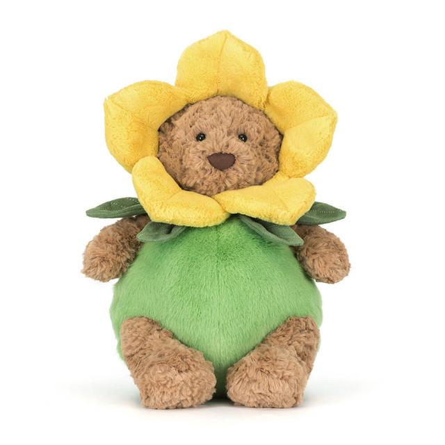 Bartholomew Bear im Narzissenoutfit Kuscheltier im Narzissenoutfit